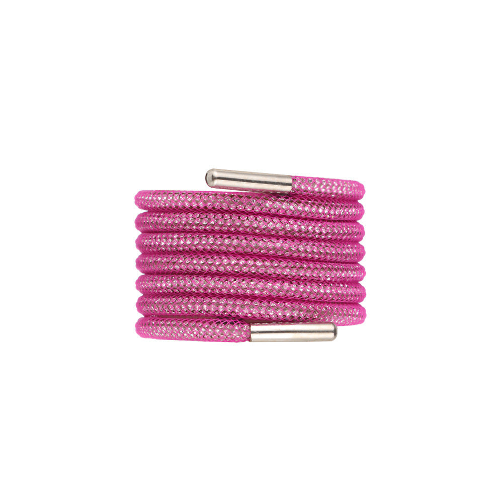 1PC Rhinestone Shoelaces Casual Sneaker Round Shoe Laces