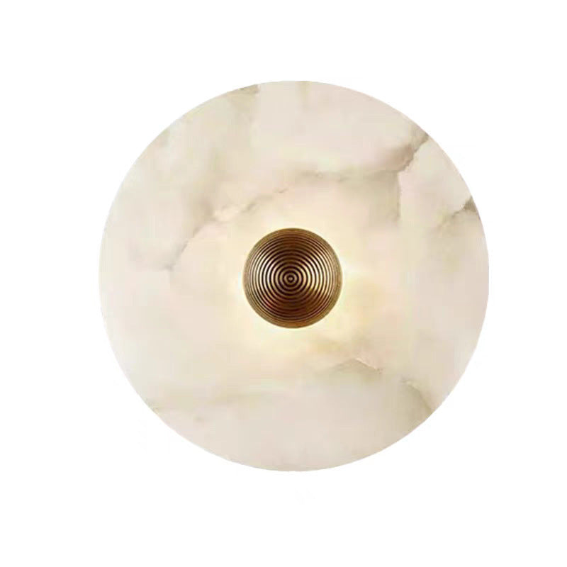 Marble Wall Lamp TV Background Wall Copper Bedside Lamp
