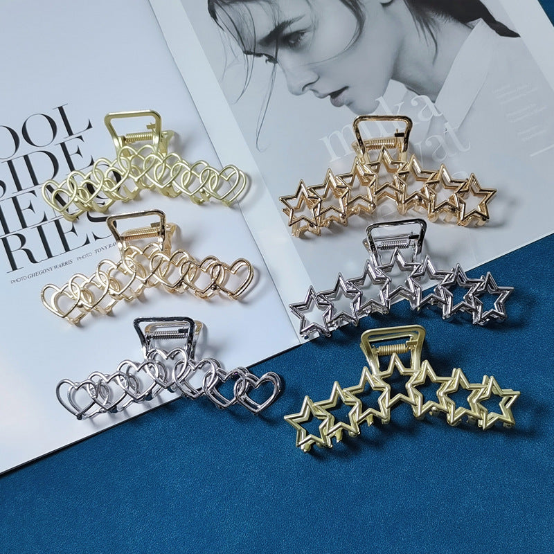 Women's Metal Back Of Head Hair Clip