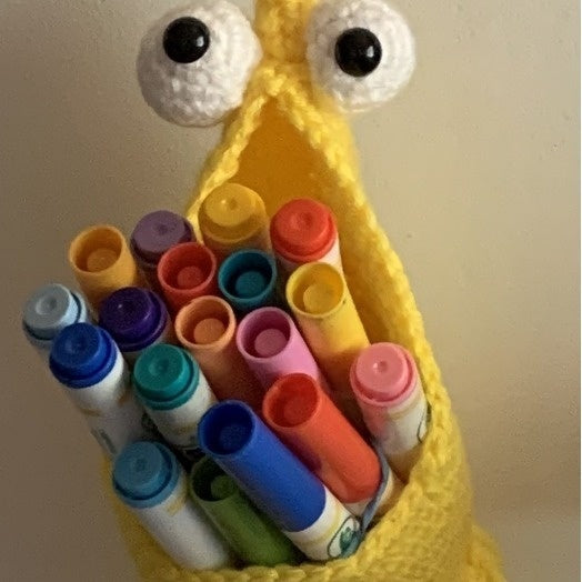 Hand Crochet Wall Storage Bag