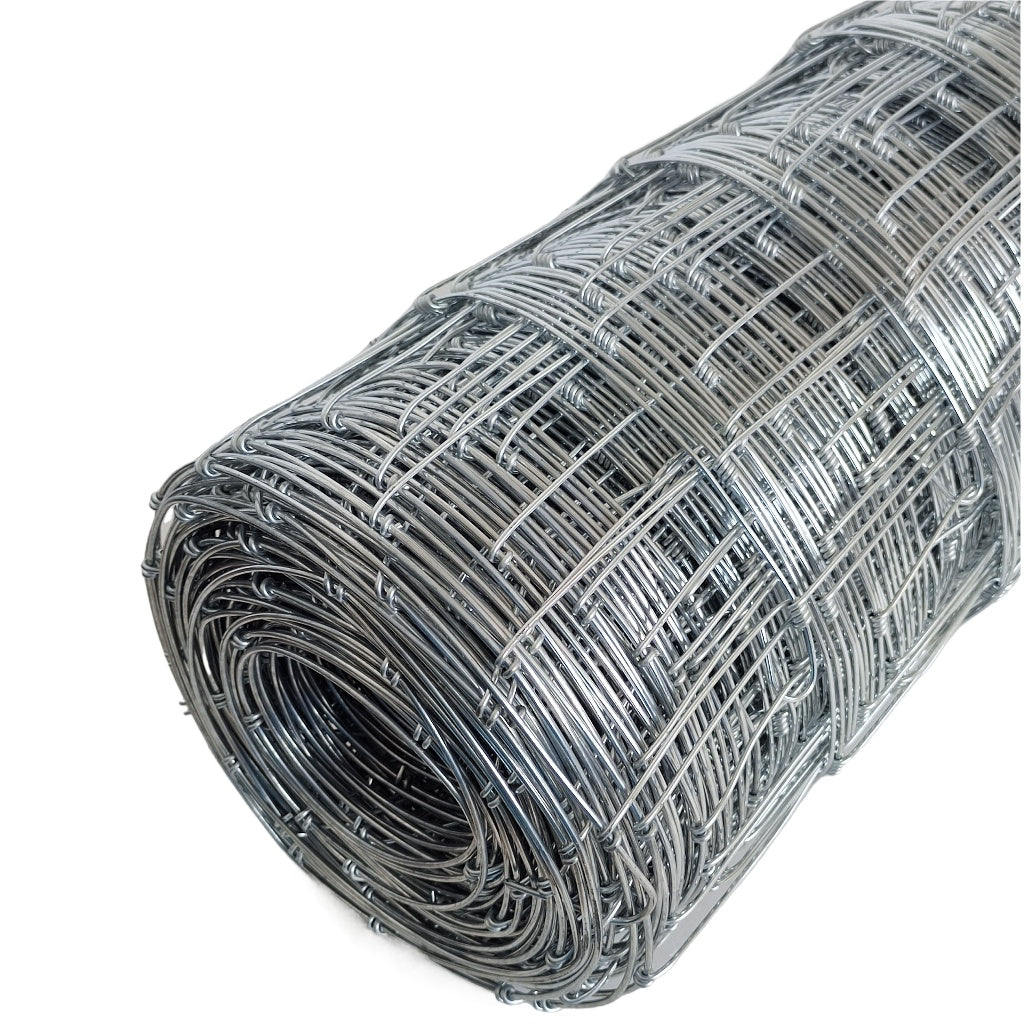 Farm Fence 5ft X 164ft 13Gauge Heavy Zinc Coating Cattle Fence,Galvanized Field Wire Fencing Deer Fence,Goat Fence,Hog Wire Fencing For Yard Livestock & Animals Protection