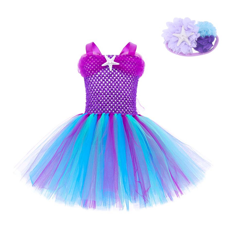 Mermaid Princess Dress Dance Costume