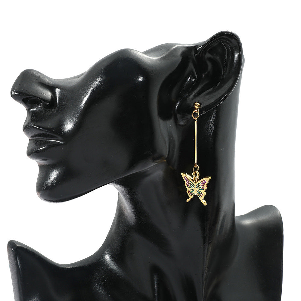 Butterfly Tassel Butterfly Earrings Niche