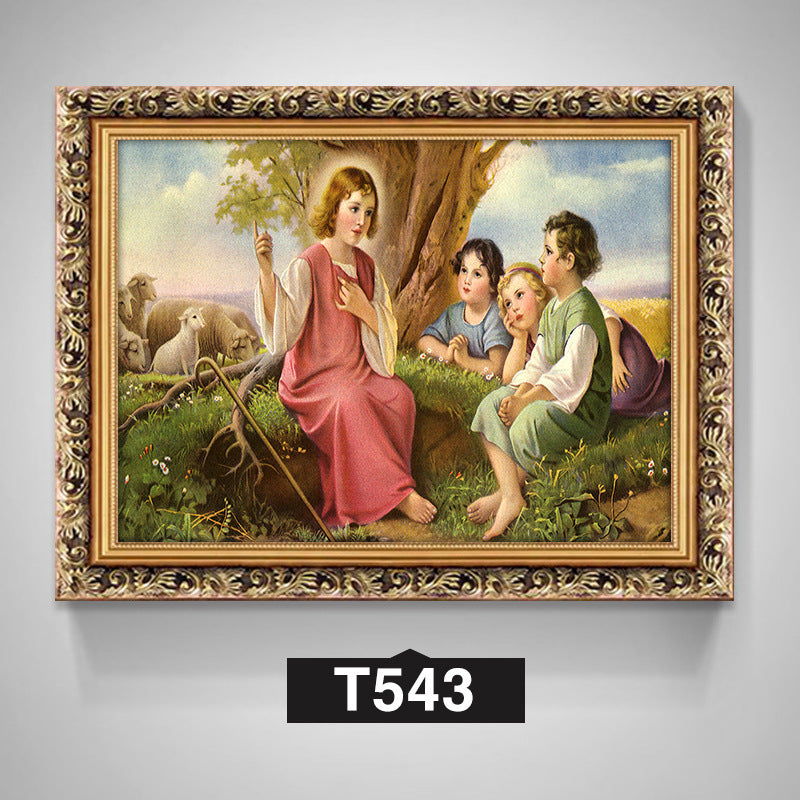 Living Room Decoration Church Bedroom Dining Room Oil Painting