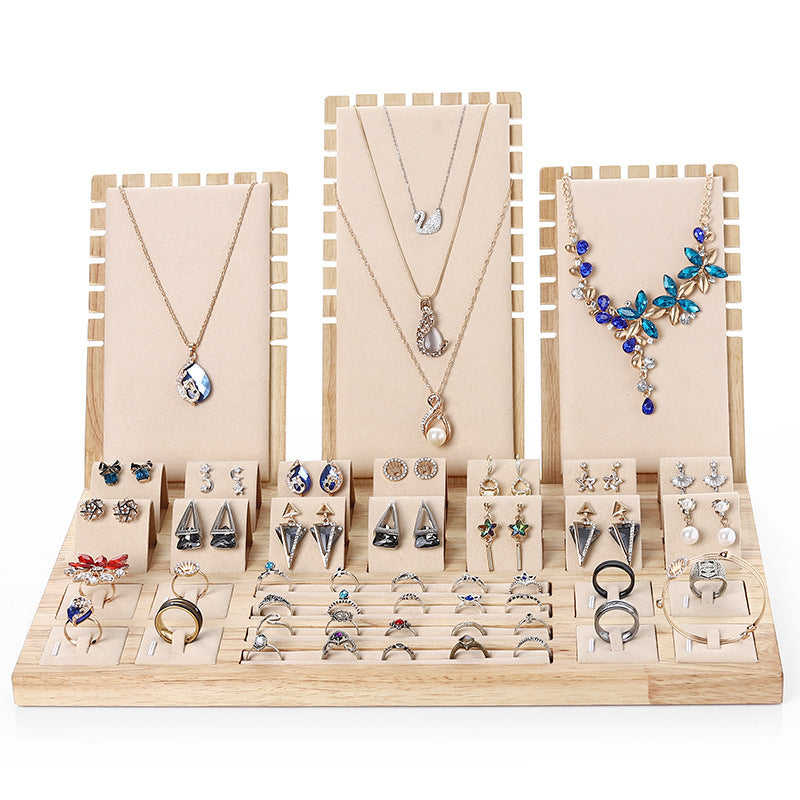 Bamboo Fungus Ring Frame Jewelry Storage Tray