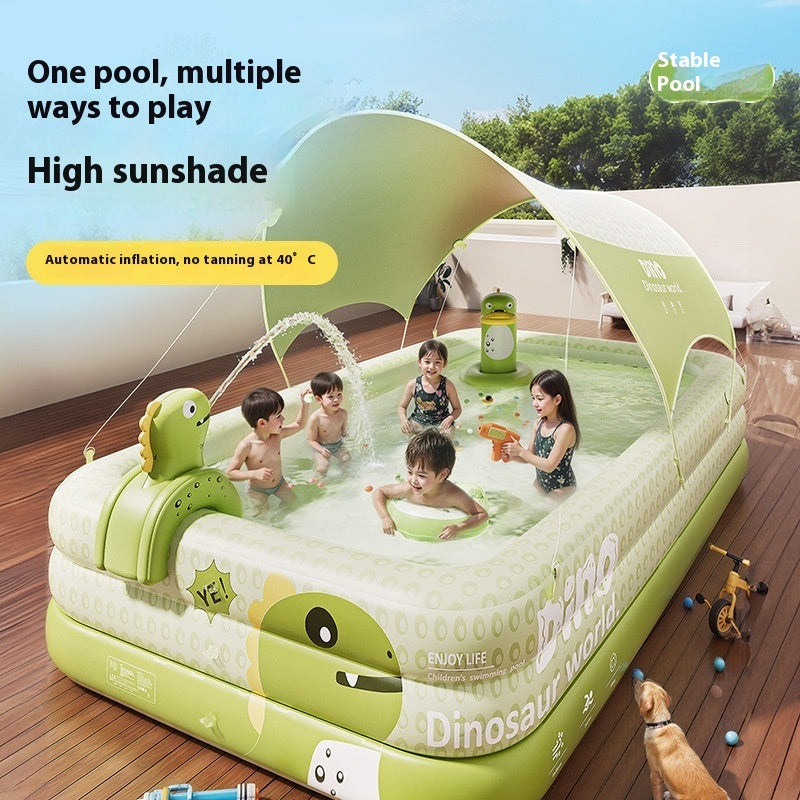 Household Outdoor Inflatable Pool Thickened Plastic Children's Inflatable Swimming Pool
