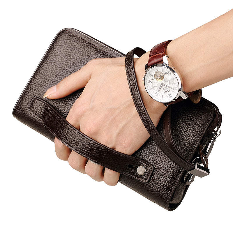 Men's Large-Capacity Wallet Male Clutch