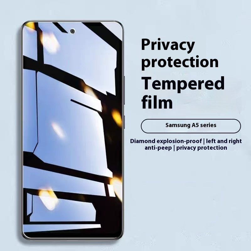 Full Screen Anti-Peep Tempered Glass Protector Privacy Protection
