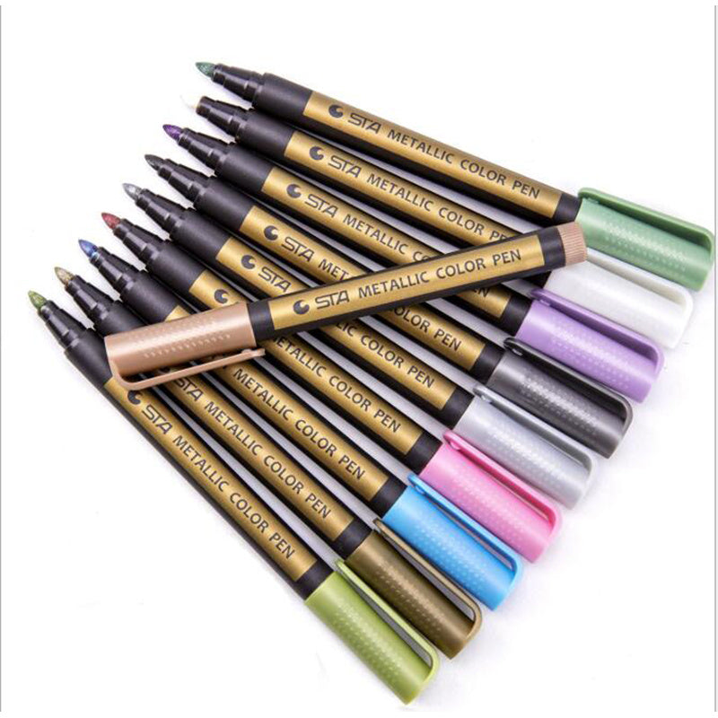 Color Water-Based Paint Metal Marker