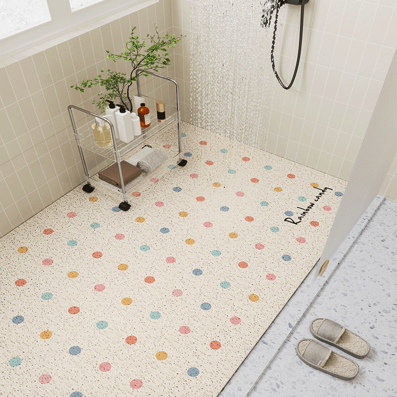 Bathroom PVC Loop Floor Mat Bathroom Anti-Slip Mats