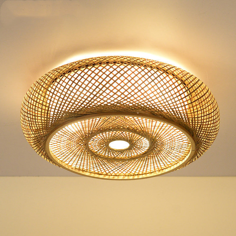 JapaneseNew Chinese Zen Dining-Room Ceiling Lamp
