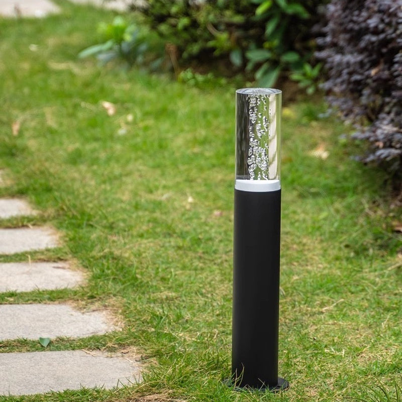 Outdoor Crystal Lawn Lamp Simple Crystal Bubble Light