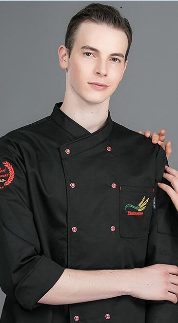Western Restaurant Kitchen Chef's Overalls