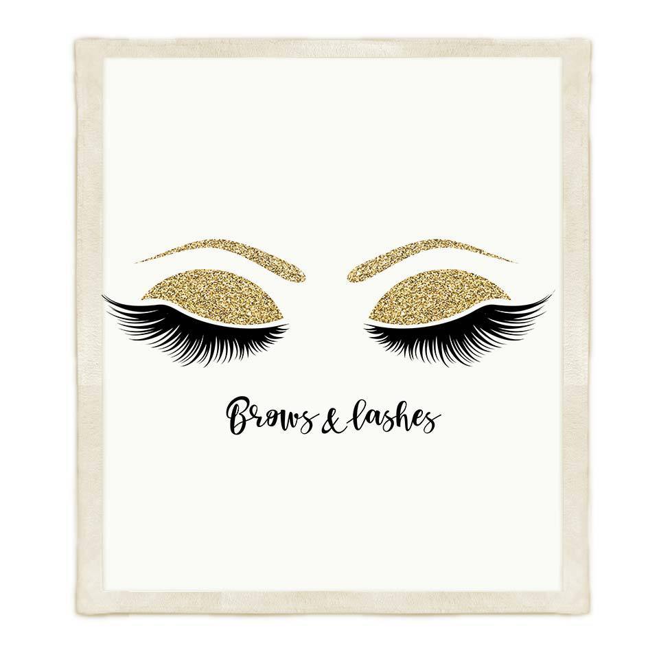 Thickened Double-Layer Eye Digital Printed Airable Cover Square Blanket