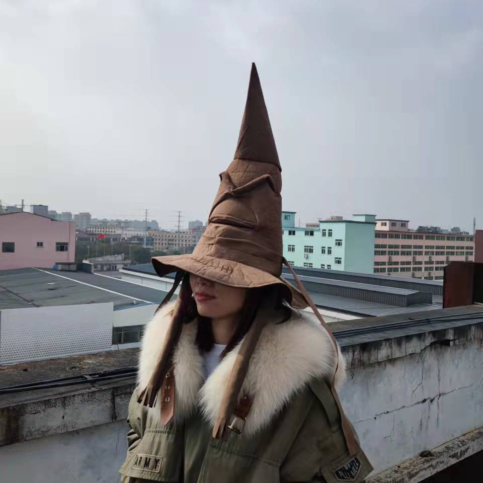 Halloween Witch Hat Scene Atmosphere Dress Hat