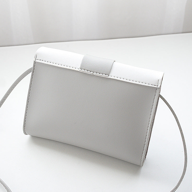 Ladies' Lock Bag One Shoulder And A Mobile Phone