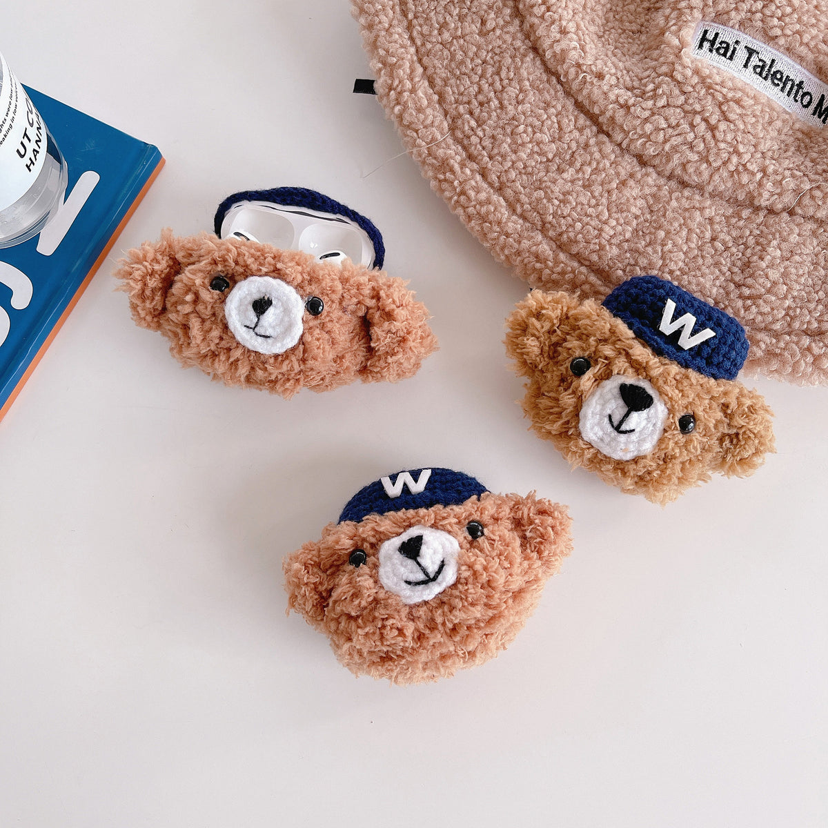 Applicable Bluetooth Headset Protective Cover Cartoon Plush