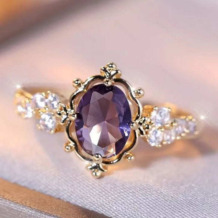 Fashionable Personalized Exquisite Light Luxury Ring