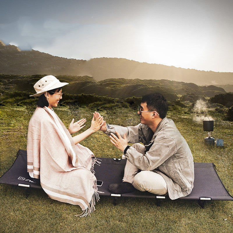 Bump Outdoor New Folding Camp Bed  Light