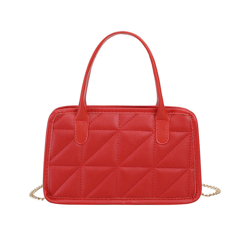 Design A Niche Versatile Contrast Shoulder Bag