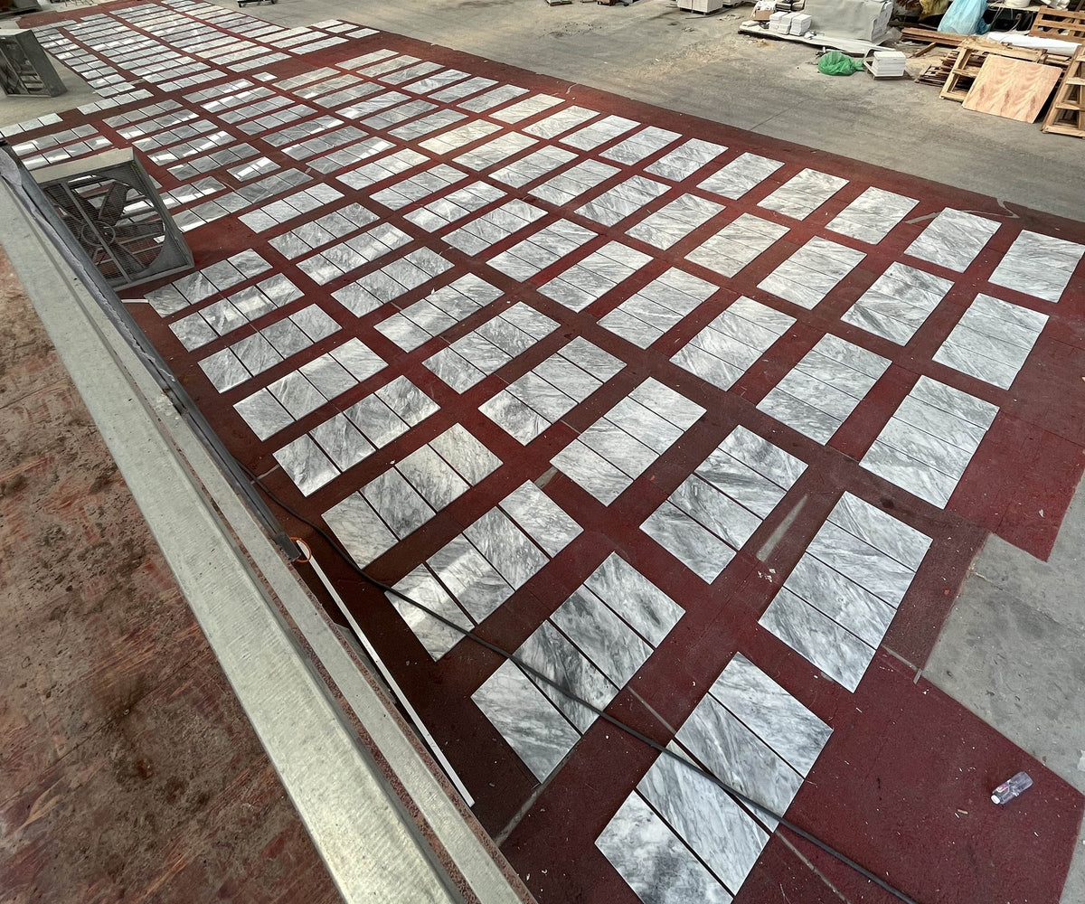 12X24 Inch Carrara Marble, Gray Marble, Natural Marble, For Wall And Floor, Polished Marble Tile