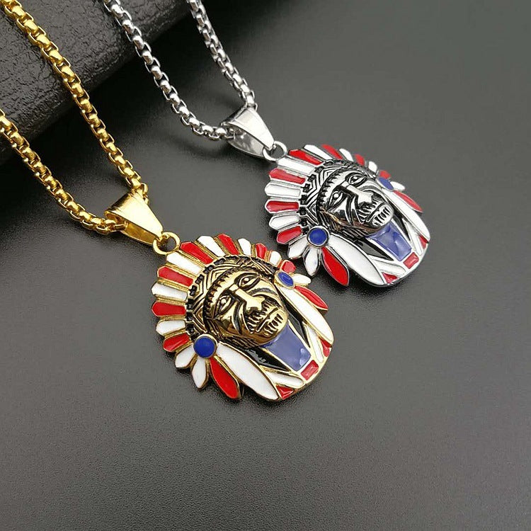 Indian Chief Pendant