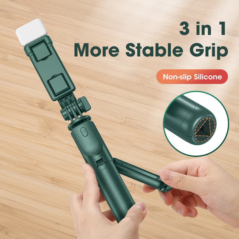 All-In-One Tripod Stand for Mini Mobile Phone Bluetooth Selfie Stick