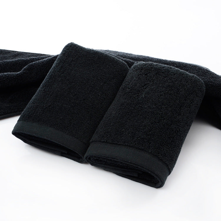 21 Strands of Black Cotton Towels