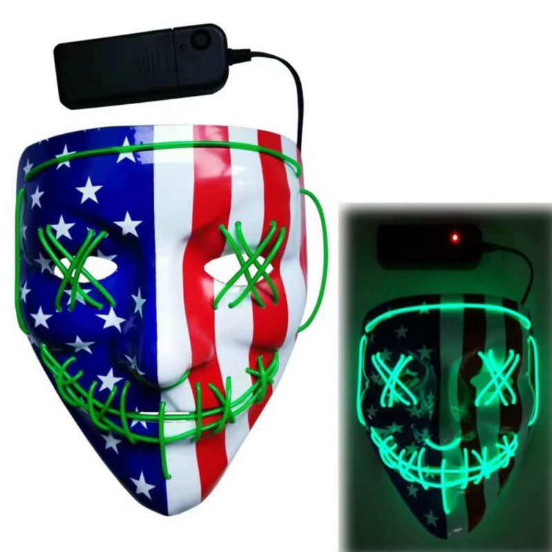 Halloween LED Light Up Mask