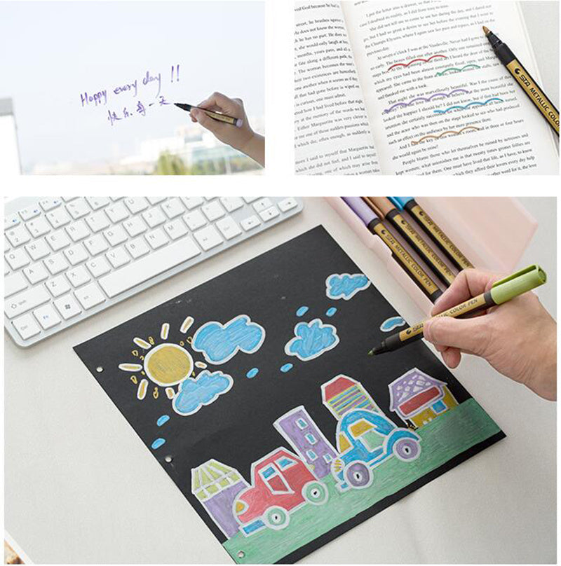 Color Water-Based Paint Metal Marker