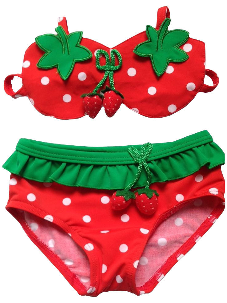 Strawberry Children's Swimsuit