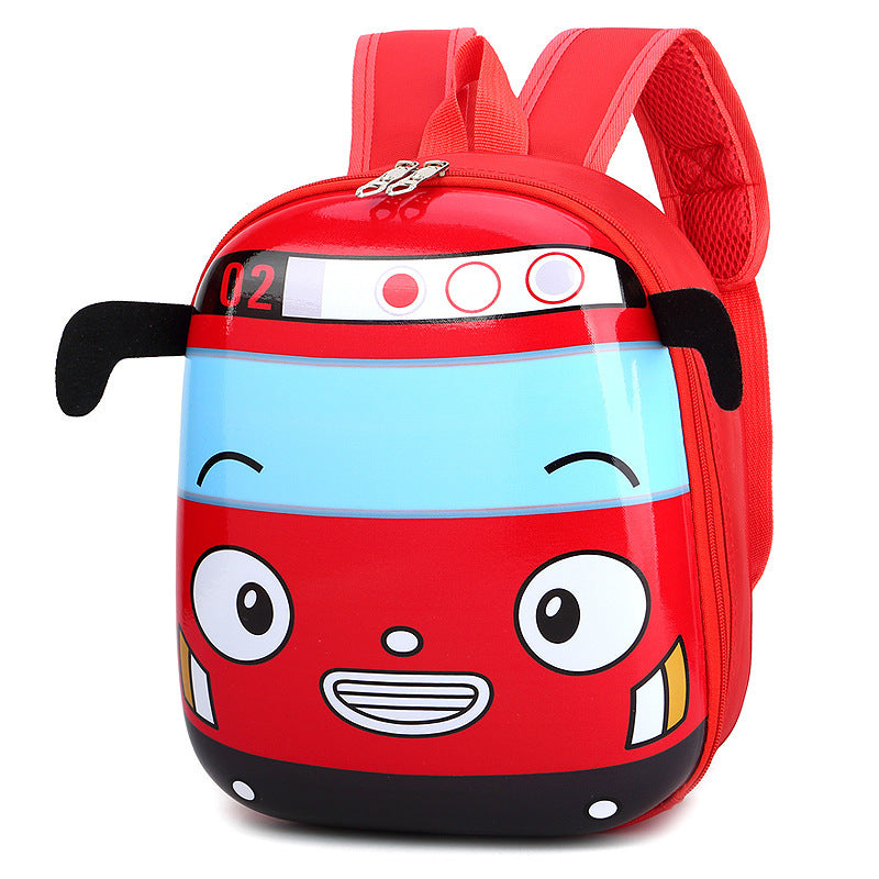 Cartoon Cute Car School Bag