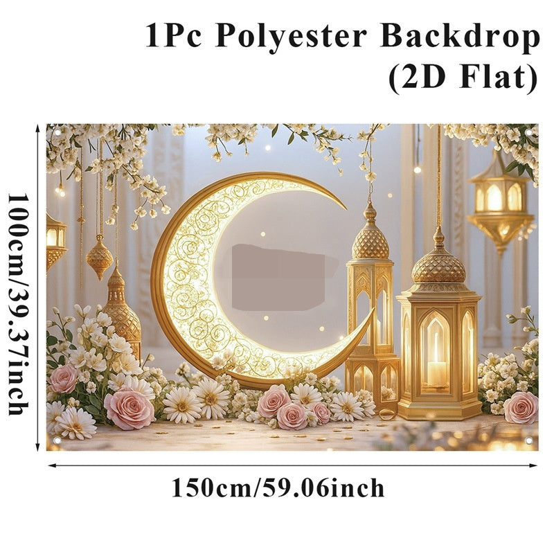 Moon Backdrop Hanging Decor For Wall Decoration