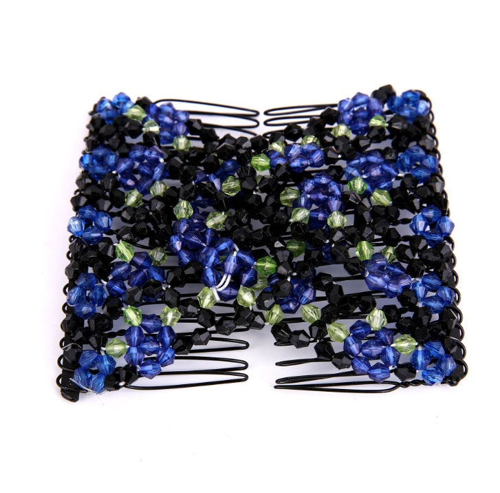 Korean Version of the Running Rivers and Lakes Stalls Hot Products Bright Beaded Variety Hair Clips Magic Hair Comb Hair
