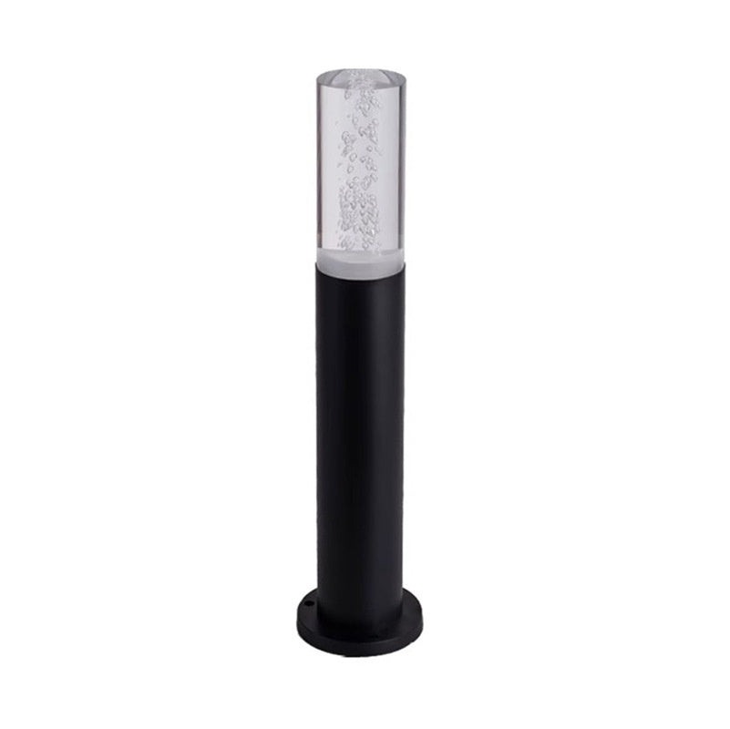 Outdoor Crystal Lawn Lamp Simple Crystal Bubble Light