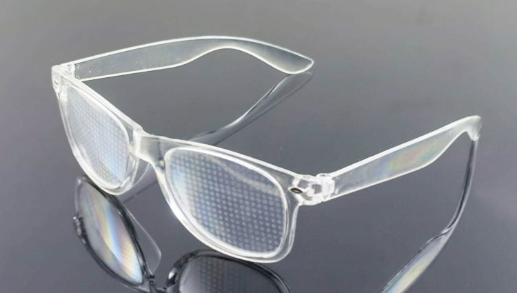 Heart-Shaped Lights Become Love Special Effects Glasses Sunglasses
