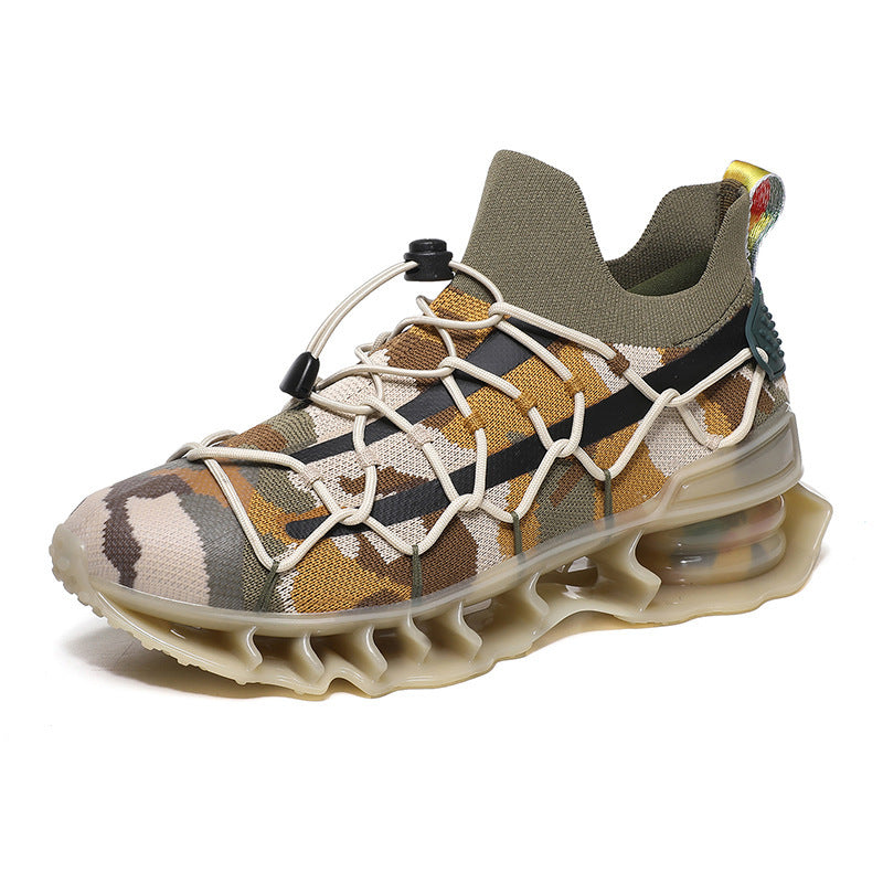 Breathable Mesh Shock Absorption Trend Running Shoes