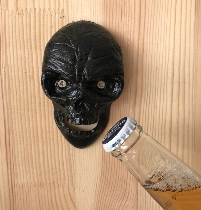 Creative Skull Wall Beer Bottle Opener