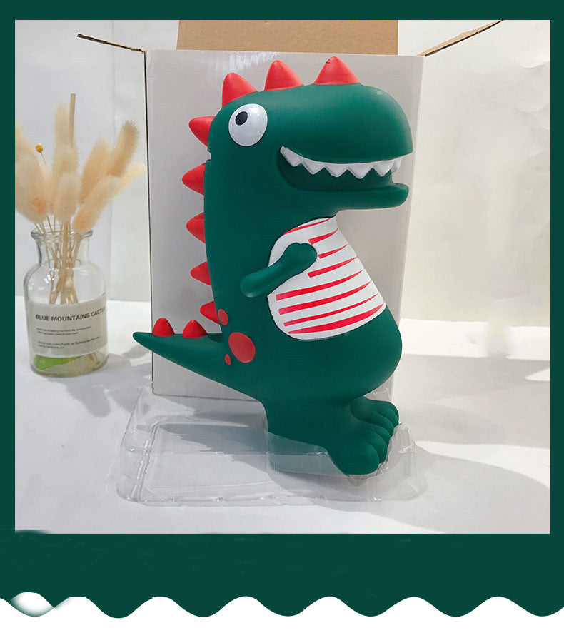 Children s Dinosaur Drop proof Piggy Bank