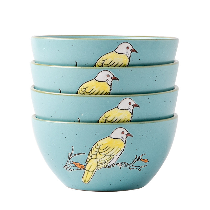 Creative Hand Painted Rice Bowl