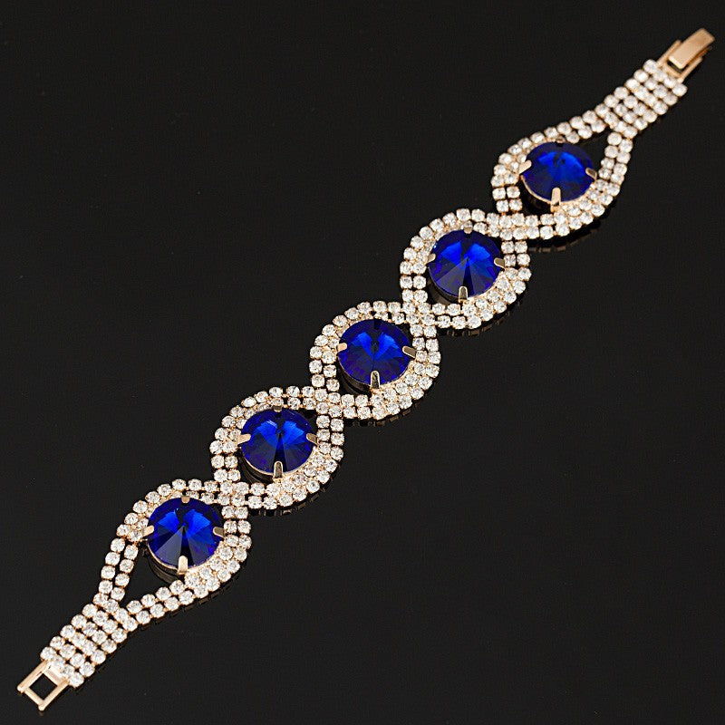 Multicolor Crystal Bracelet Jewelry Water Diamond Bracelet Wholesale
