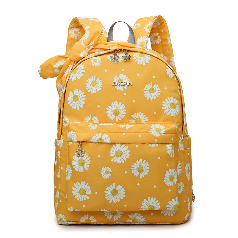Daisy Mummy Bag Mummy Bag Double Shoulder Multi Function Diaper Bag Mother Baby Backpack