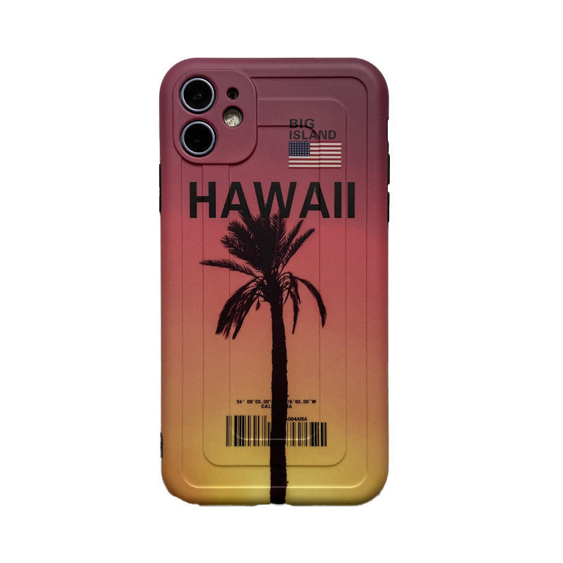 Luxe New York Los Angeles Reizen Label Stad Landschap Case