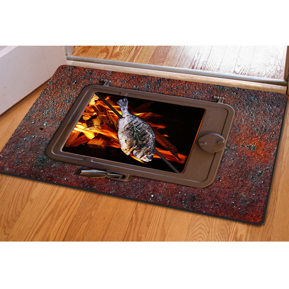 Food Printing Dining Door Mat Welcome Mat Cross-Border Multi-Purpose Table Mat