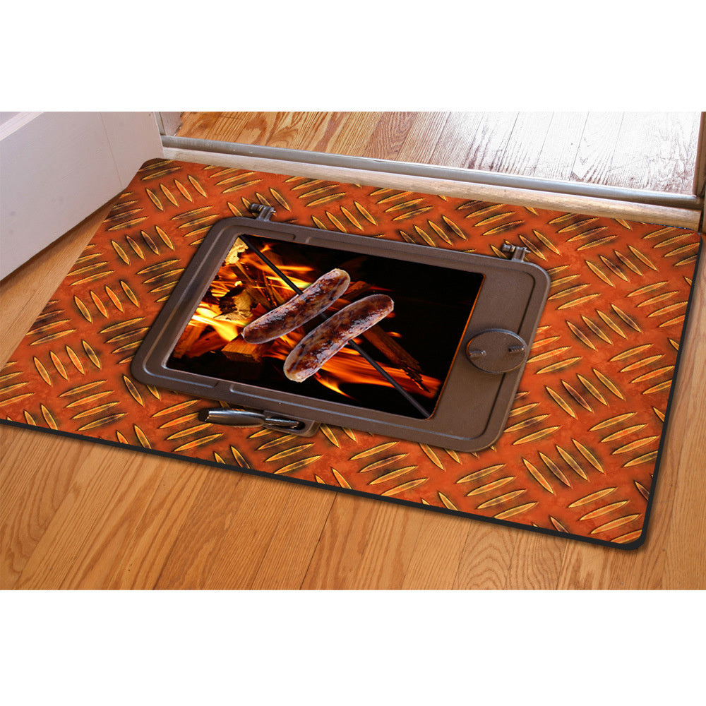 Food Printing Dining Door Mat Welcome Mat Cross-Border Multi-Purpose Table Mat