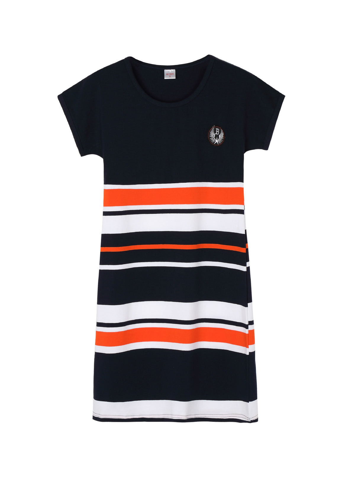 Mother's Dress Short-Sleeved Family Of Three And Four Spring Parent-Child Clothes