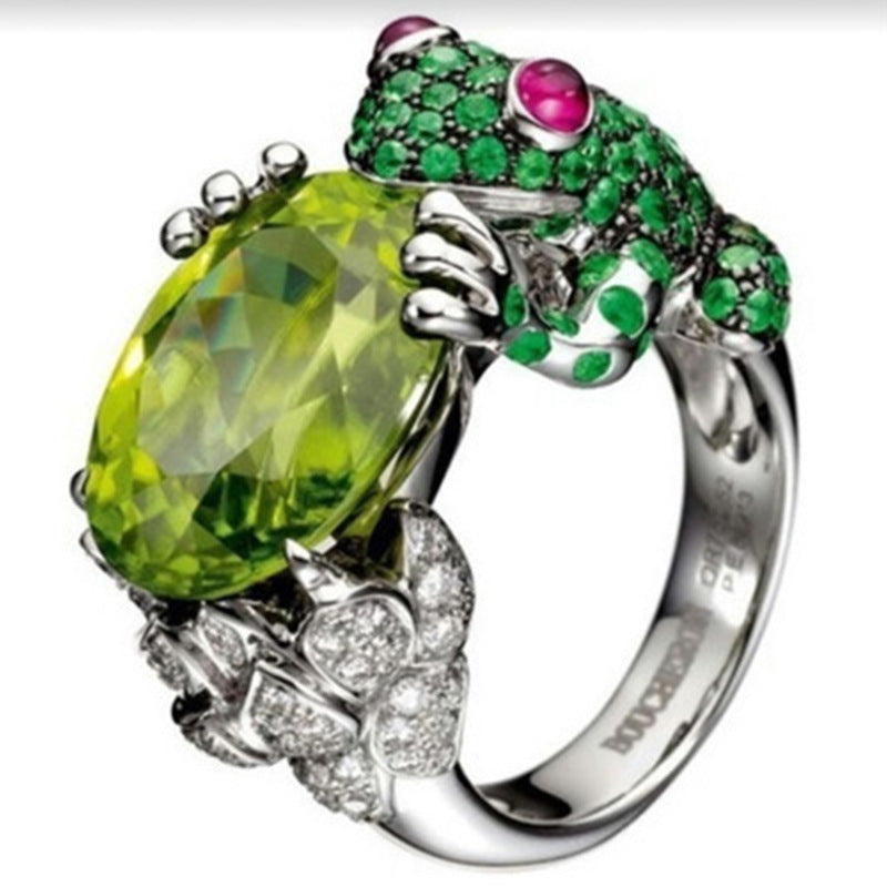 Frog Full Diamond Ring Accessories