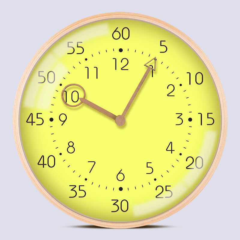 Children''s Learning Schedule Student''s Bedside Solid Wood Wall