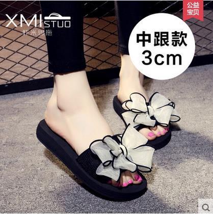 Summer Ladies' Slippers, Butterflies, Butterflies, Sandals, Sandals, Slippers and Antiskid Slippers