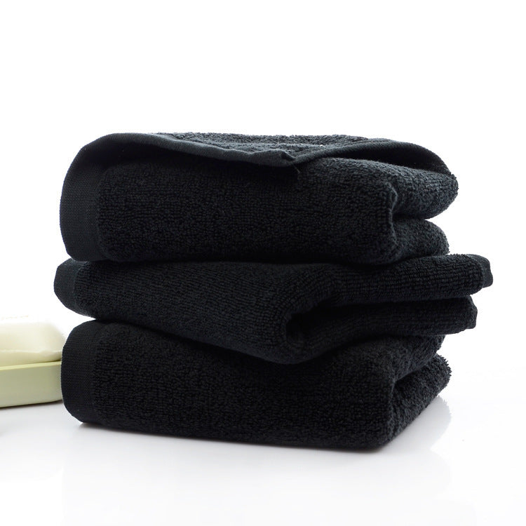21 Strands of Black Cotton Towels